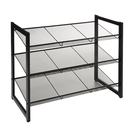 zwart schoenenrek so clever