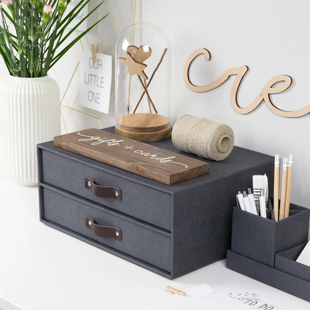 Brievenbak met 2 lade Bigso Box of Sweden