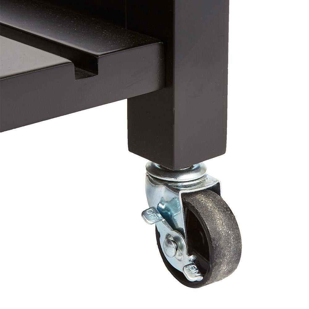 zwarte-houten-keukentrolley