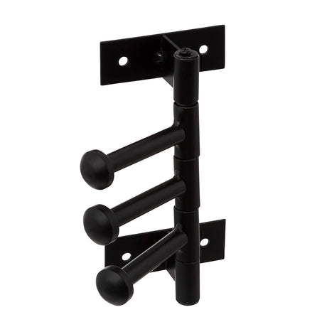 zwarte-wandkapstok-five