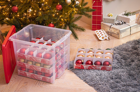 Kerstballen opbergbox