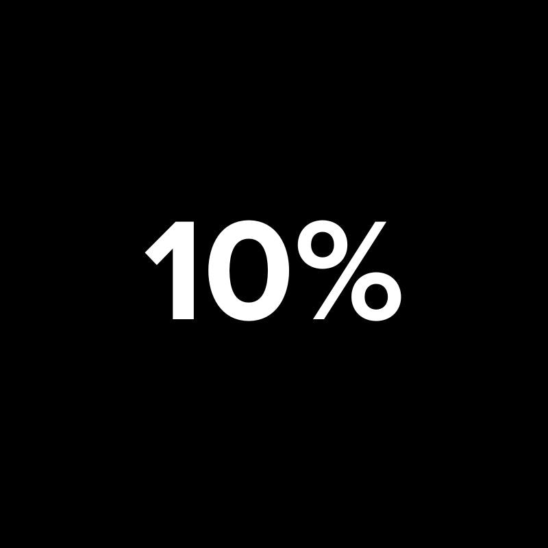10% korting