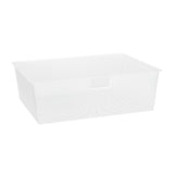 Middelhoge lade voor uittrekframe 60 x 40 x 18 cm wit - Classic by Elfa