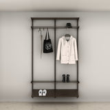 Hallway solution, shoe display, W: 1248 mm