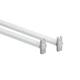 Dwarsstangen 55 cm uitbreidingsset wit - Classic by Elfa