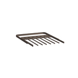 Uittrekbaar broekenrek 449 x 430 mm grafiet - Classic by Elfa