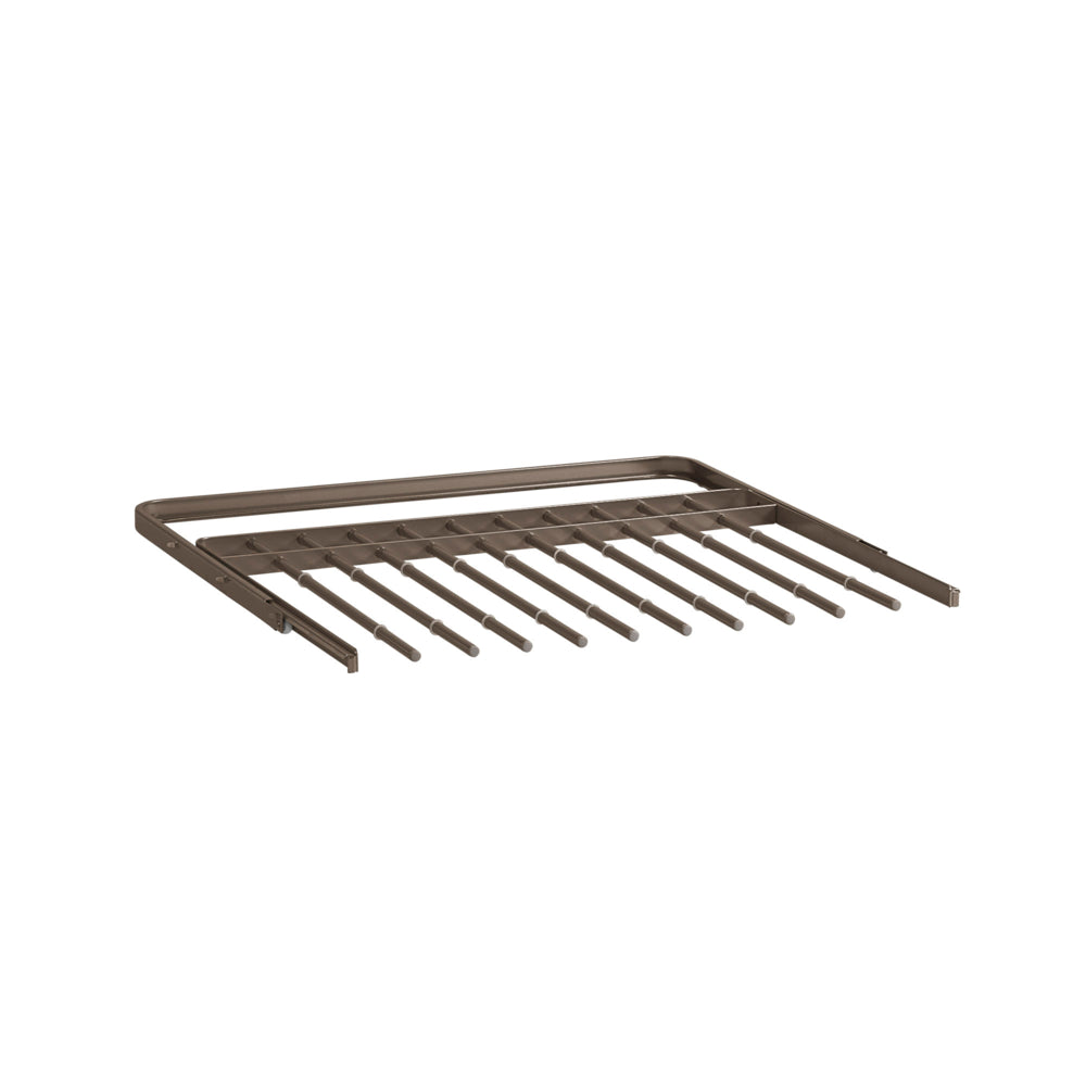 Uittrekbaar broekenrek 605 x 430 mm grafiet - Classic by Elfa