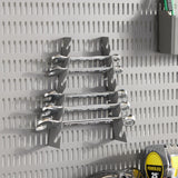 Pegboard sleutelhouder set van 2 matgrijs - Garage+ by Elfa