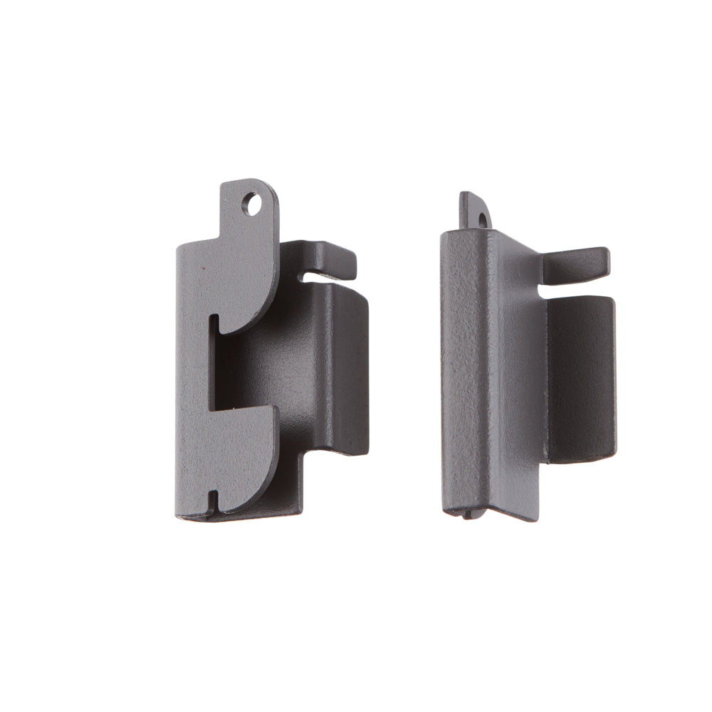 Adapter opbergrail naar staander matgrijs - Garage+ by Elfa