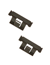 LED clips voor schuine plank set van 2 grijs - Décor+ by Elfa