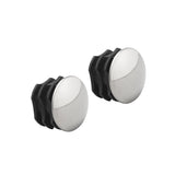Eindkappen set van 2 chroom - Classic by Elfa