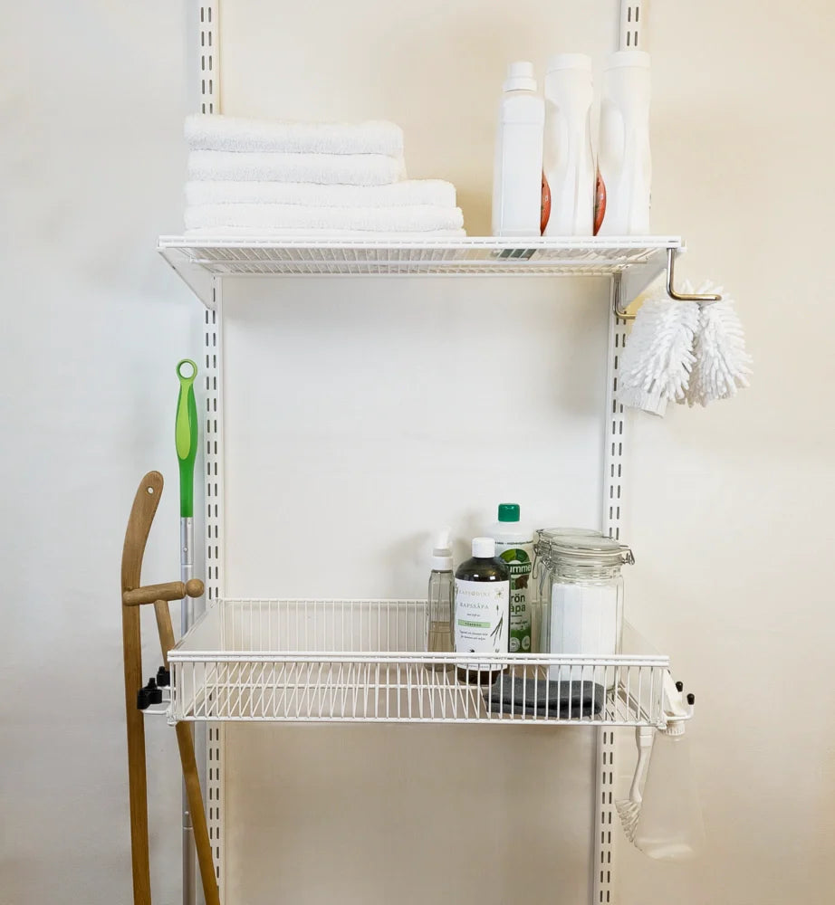 Schoonmaakset 60 x 30 cm wit - Classic by Elfa