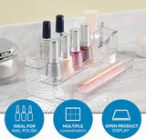 Make-up display transparant cosmetica organizer iDesign
