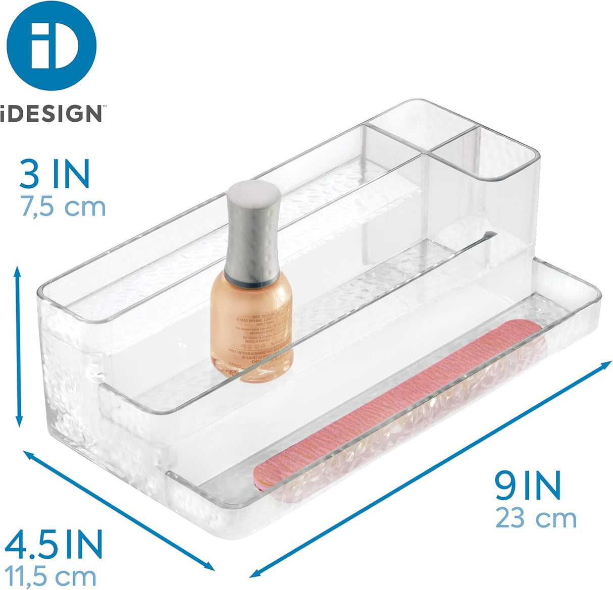 Make-up display transparant cosmetica organizer iDesign