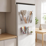 Magnetische hangbakjes transparant 3-delig Five®