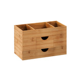 Bamboe bakje met 2 lades en 3 vakken Five®