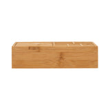 Bamboe make-up display 10 compartimenten en spiegel Five®