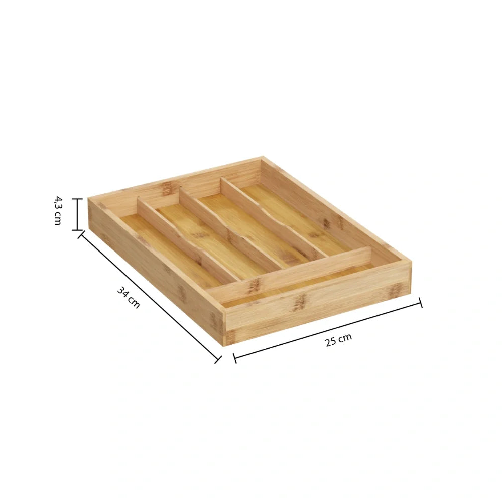 Bamboe bestekbak 5-vaks Five®