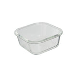 Vierkant vershoudbakje glas 500 ml Five®