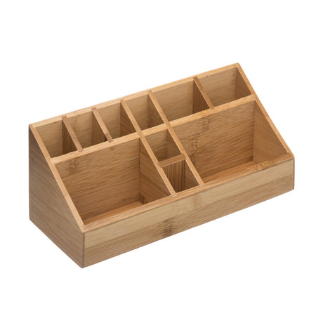 bureau opberger hout