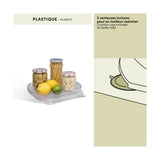 Draaiplateau voor koelkast ovaal design Five®