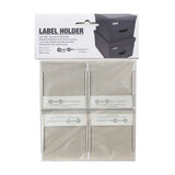 Labelhouder 4 stuks Bigso - Labelhouders