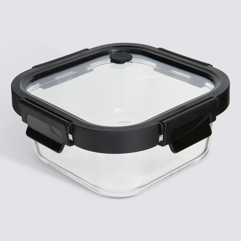 Vierkant vershoudbakje glas 750 ml Five®