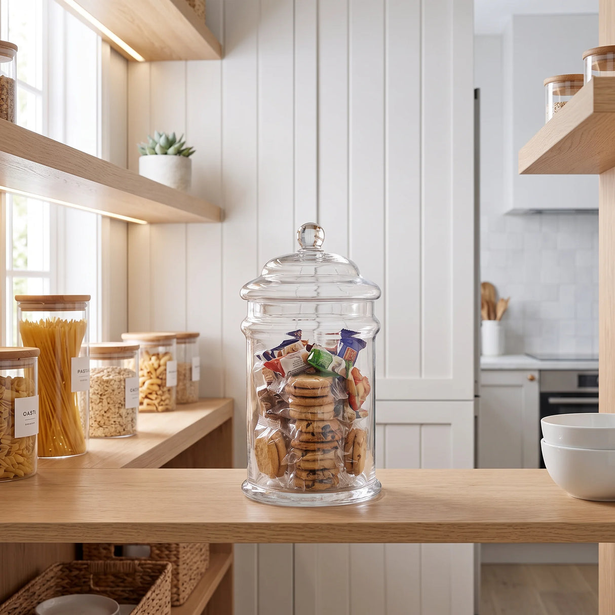 Glazen koekjespot 2 liter Five®