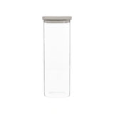 Glazen voorraadpot 2.0 liter vierkant stapelbaar Five®