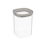 Glazen voorraadpot 1.0 liter vierkant stapelbaar Five®