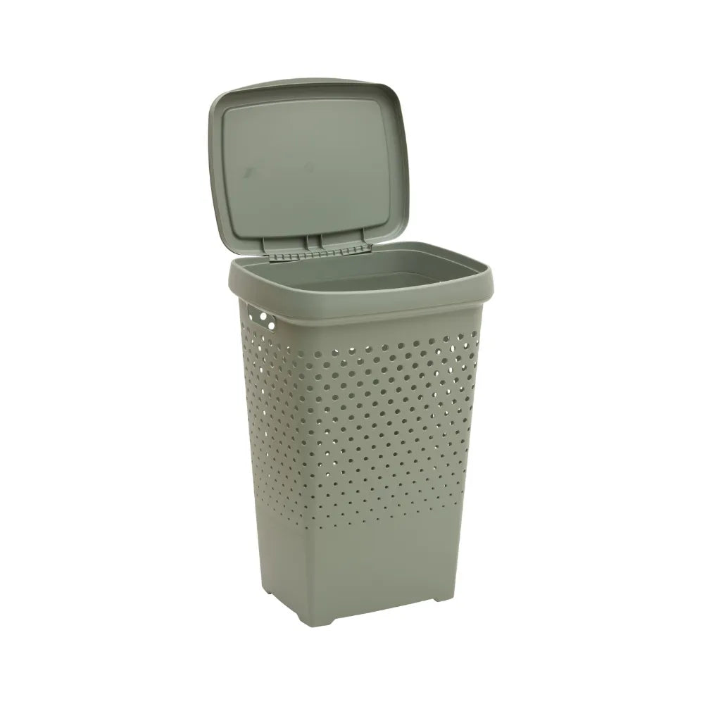 Kunststof wasmand met deksel 70 liter Five®
