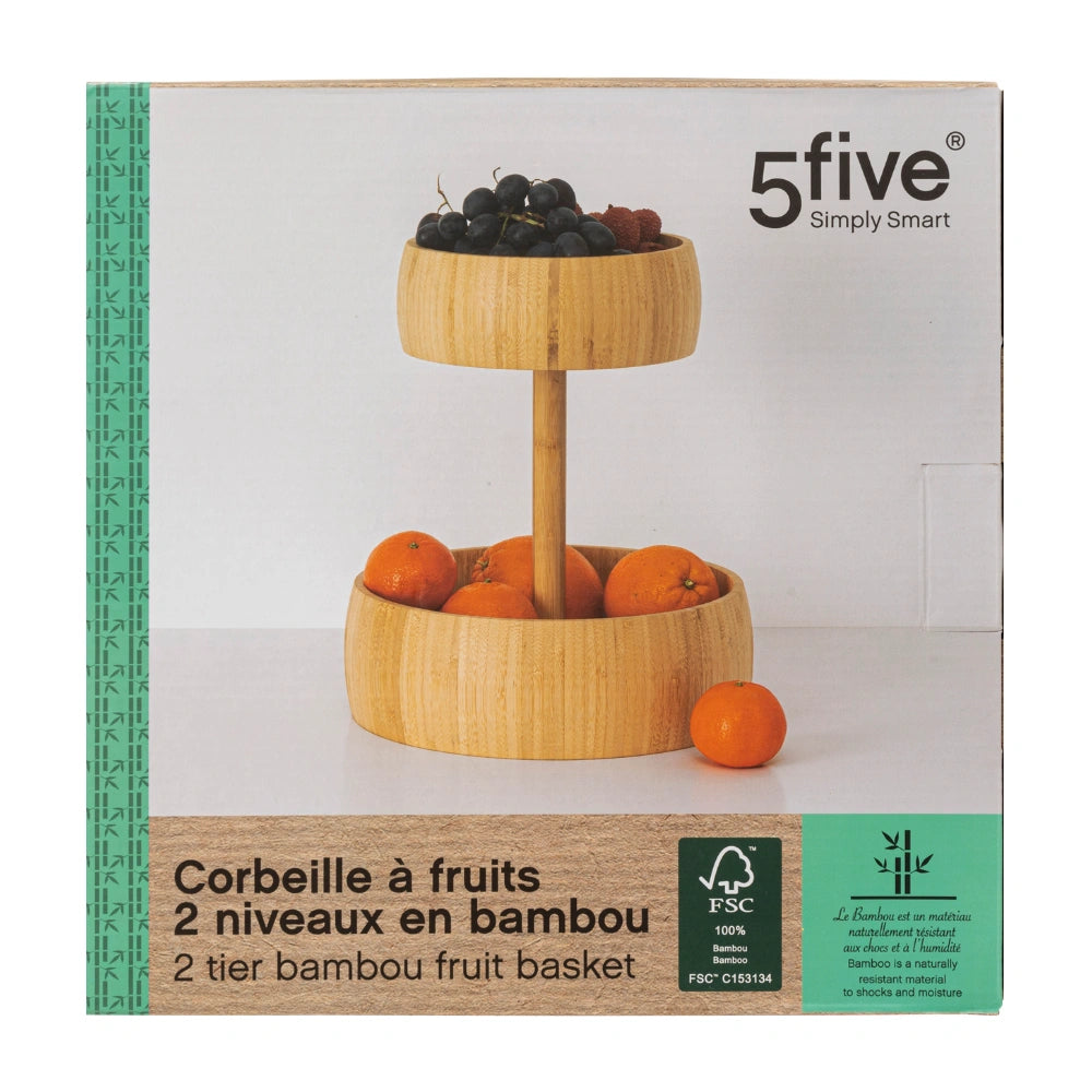 Fruit etagère bamboe Five®