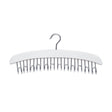 houten riemenhanger wit