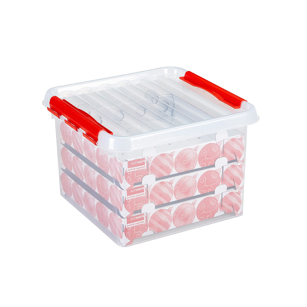 Iris kerstballenbox 45 liter met inlay kopen? | Opbergboxen & dozen Iris kerstballenbox 45 liter met inlay kopen? | Opbergboxen & dozen