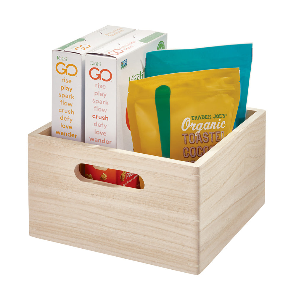 The Home Edit opbergboxen hout - Wooden Collection