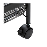 Metalen trolley zwart uitneembare manden Five®