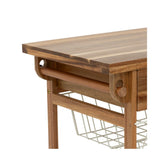 Houten keukentrolley met opbergmanden Five®