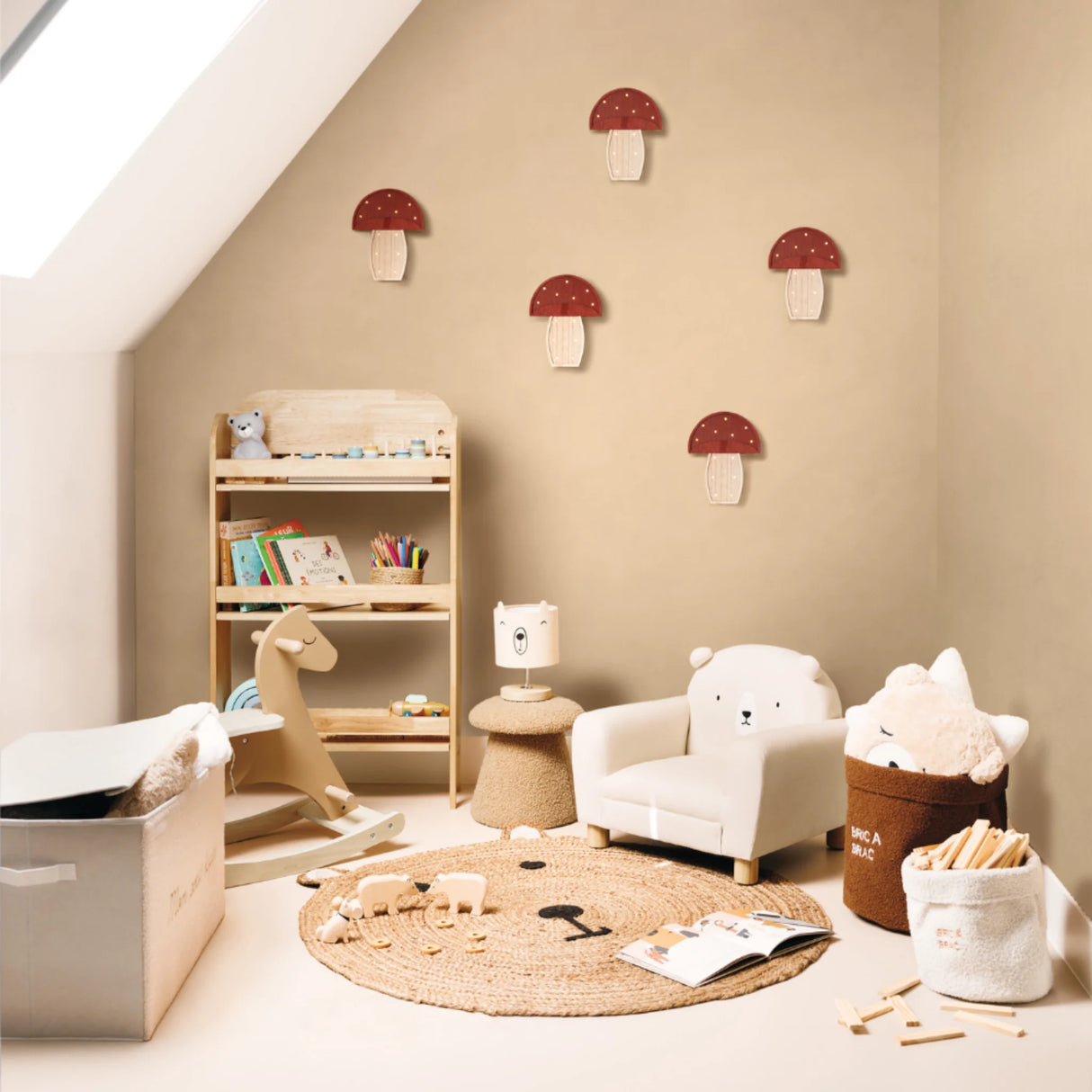 Boekenkast kinderkamer 3 etages Atmosphera