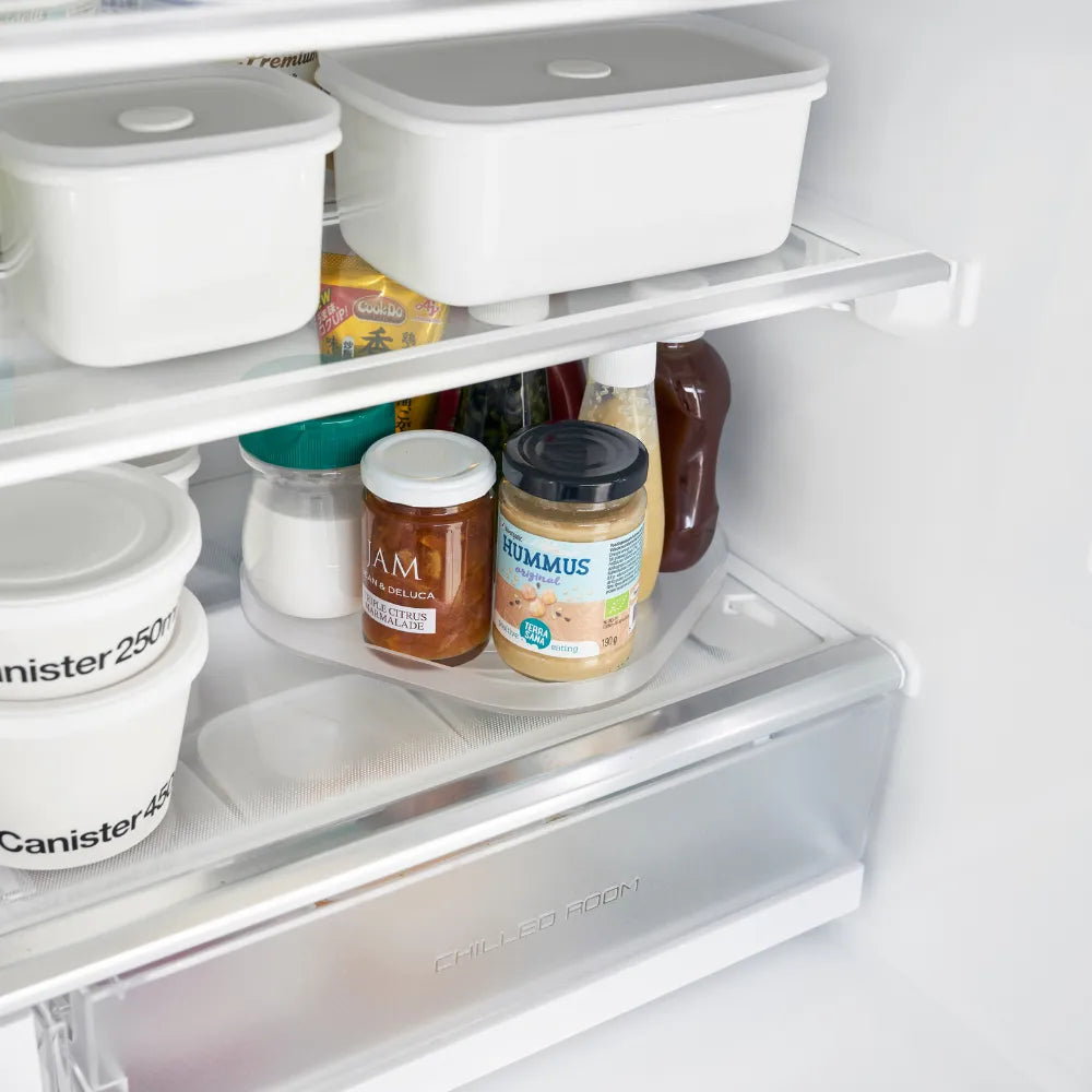 Vierkant transparant draaiplateau Yamazaki