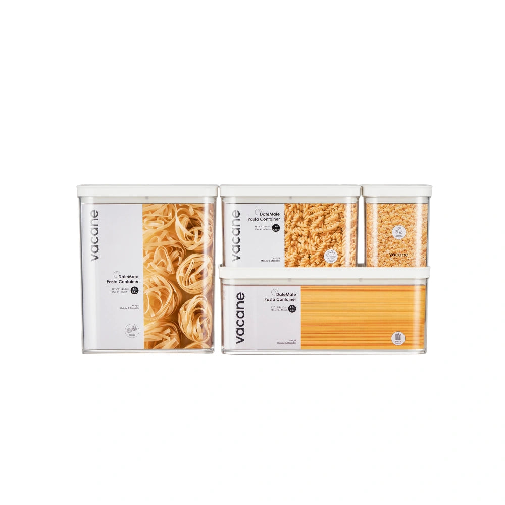 So Clever x Vacane Voorraadbus 2.3 liter met Draaiknop Datuminstelling