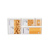 So Clever x Vacane Voorraadbus 2.3 liter met Draaiknop Datuminstelling