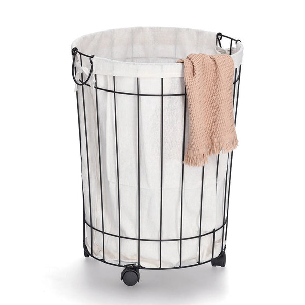 Zeller MDF Waskast - Wit Bamboe, MDF