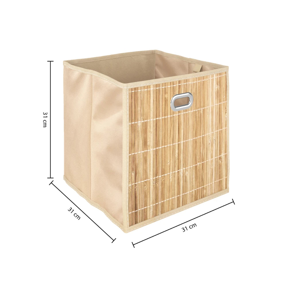 Opbergmand bamboe voorkant large Five®