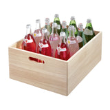 The Home Edit opbergboxen hout - Wooden Collection - Extra large