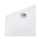 Opbergbox onder bed op wielen en klapdeksel 53 liter Five®
