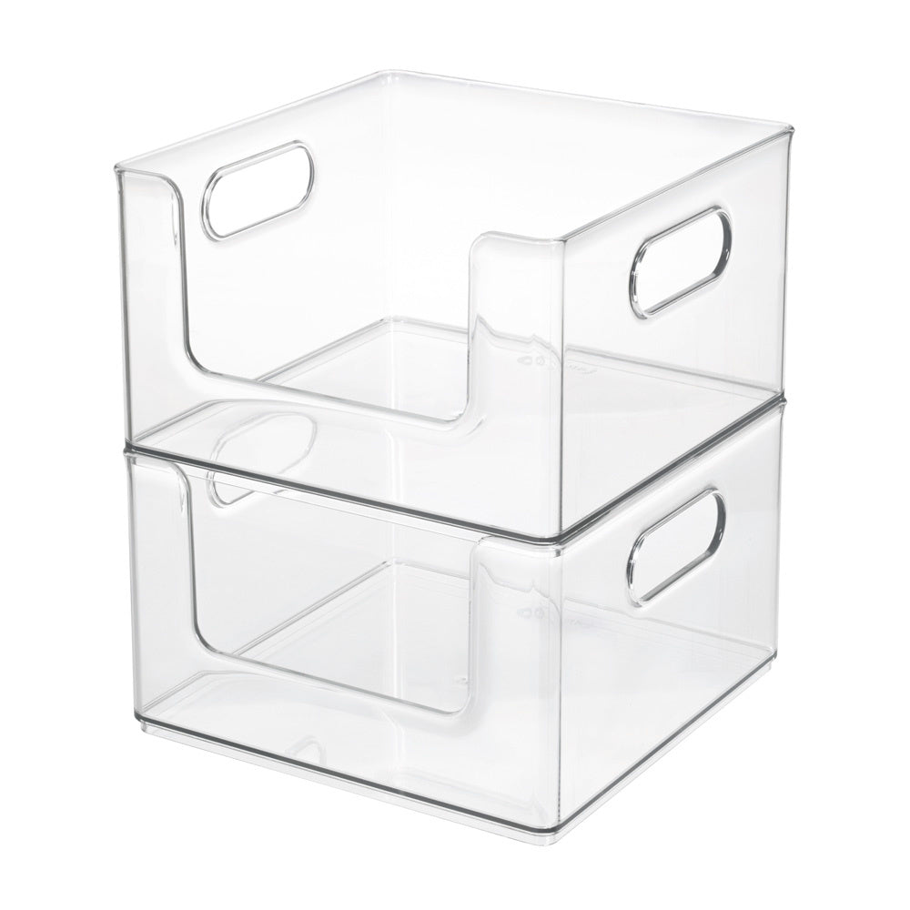 opbergbox transparant the home edit