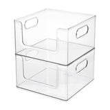opbergbox transparant the home edit