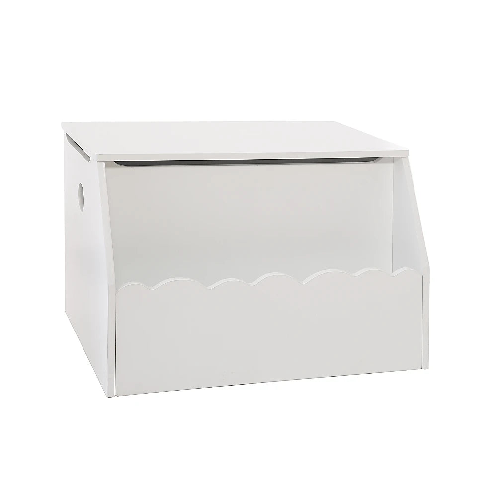 Witte opbergkist kinderkamer Atmosphera