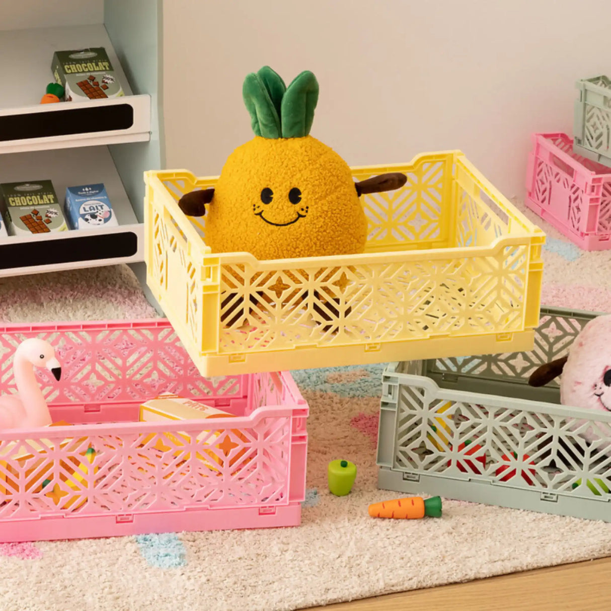 Gekleurde inklapbare krat large Atmosphera