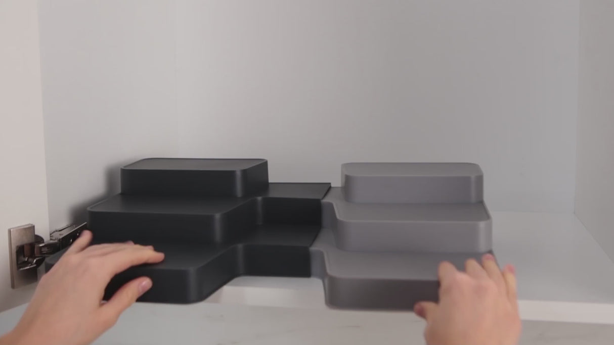 Keukenkast rekje uitschuifbaar donkergrijs Joseph Joseph - CupboardStore